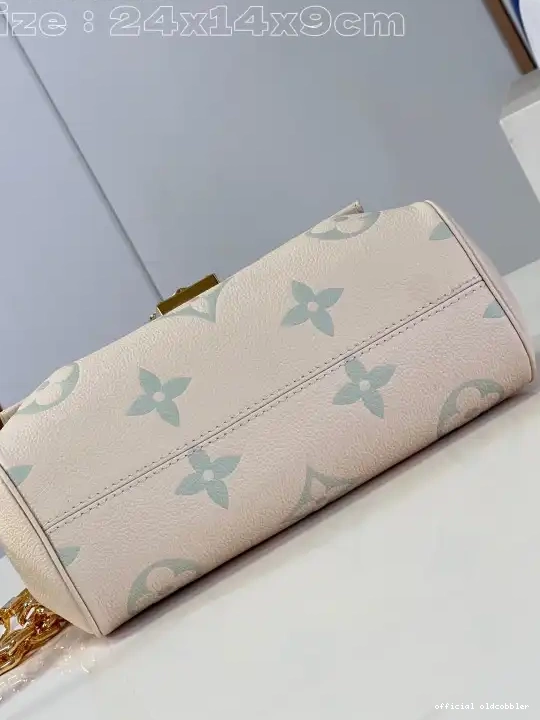 Official oldcobbler VUITTON FAVORITE-24-14-9cm LOUIS 0617